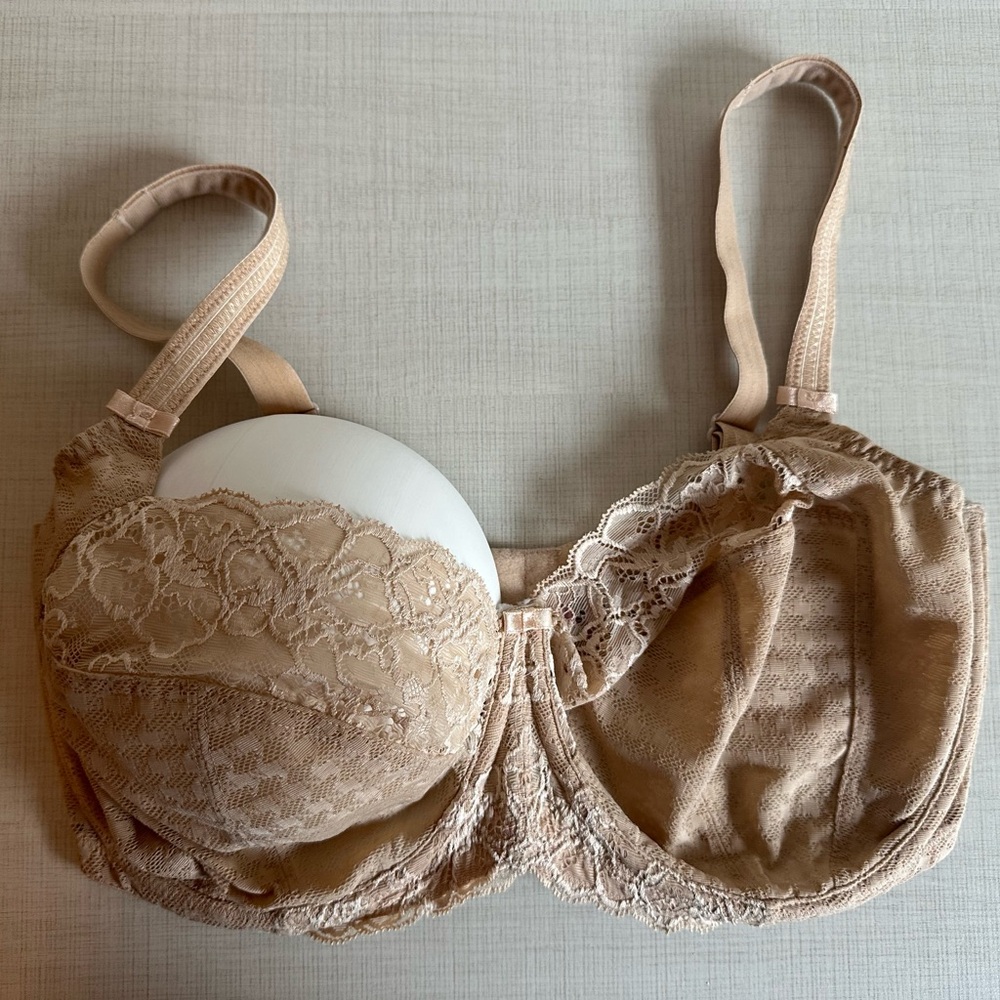 Panache Envy Bra UK 34GG / US 34J in Beige